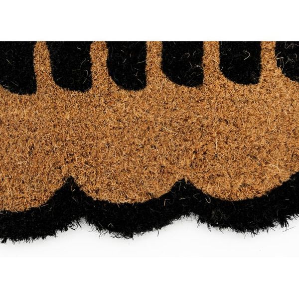 Paillasson en coco festonné - AUB-7202