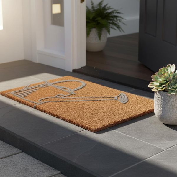 Paillasson en coco et PVC 60 x 40 cm - BEST FOR BOOTS