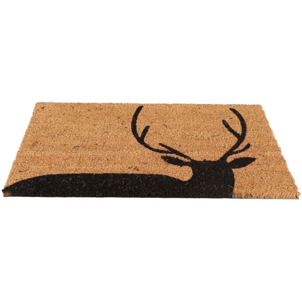 Paillasson en coco et PVC 60 x 40 cm - 11,90