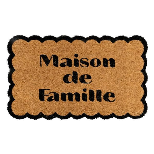Paillasson en coco festonné
