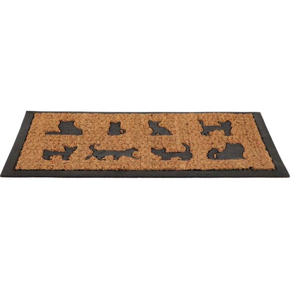 Paillasson coco et caoutchouc 60 x 40 cm - ESS-1370