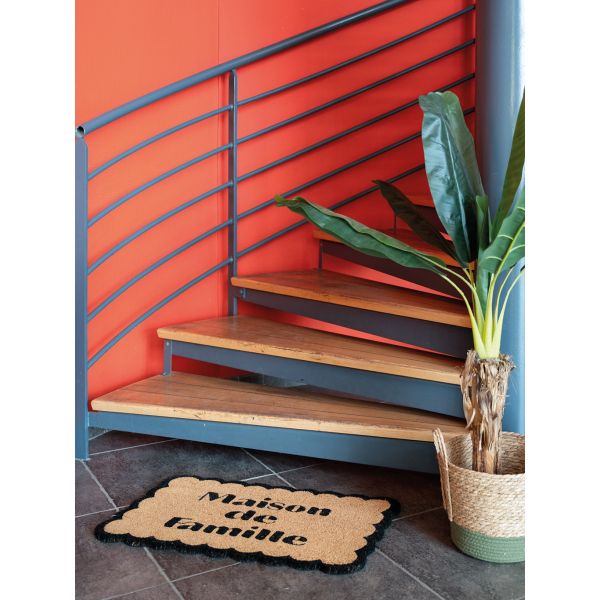 Paillasson en coco festonné - AUBRY GASPARD