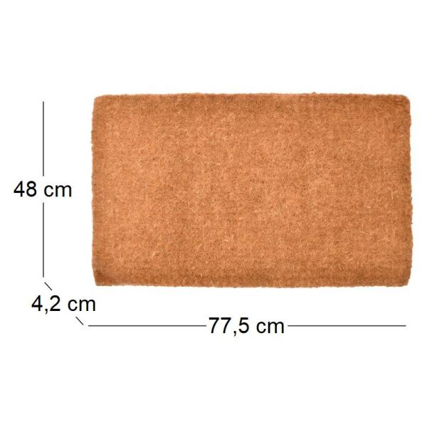 Paillasson épais en fibres de coco rectangulaire - ESS-1163