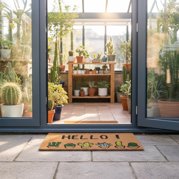 Paillasson en fibre de coco 60 x 40 cm - AUBRY GASPARD