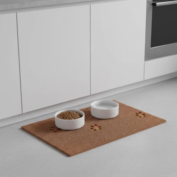 Paillasson en fibres de coco 60 x 40 cm Paw (Lot de 2) - SIL