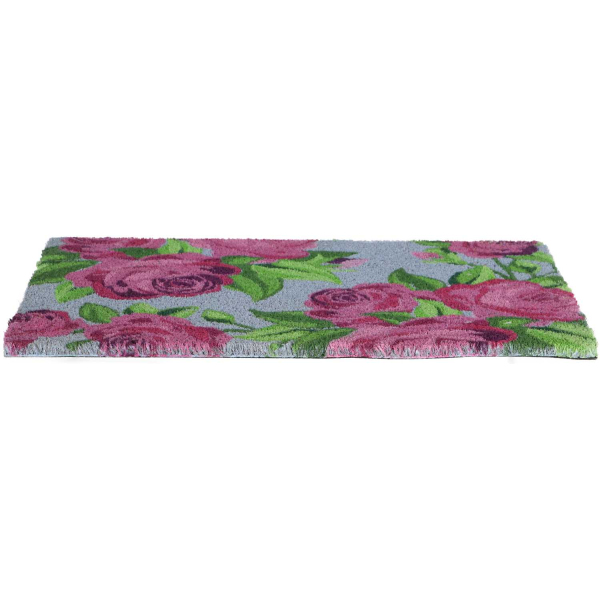 Paillasson en fibres de coco Roses - BEST FOR BOOTS
