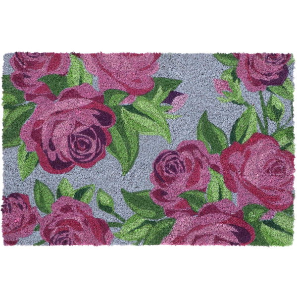 Paillasson en fibres de coco Roses