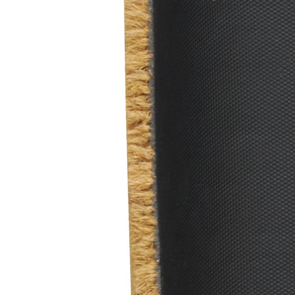 Paillasson coco intérieur extérieur 75 x 45 cm - AUB-3137