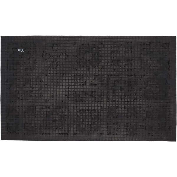 Paillasson en fibres de coco et caoutchouc avec motifs 75 x 45 cm - 5