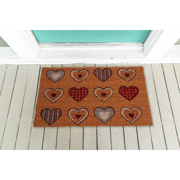 Paillasson coco intérieur extérieur 75 x 45 cm - AUBRY GASPARD