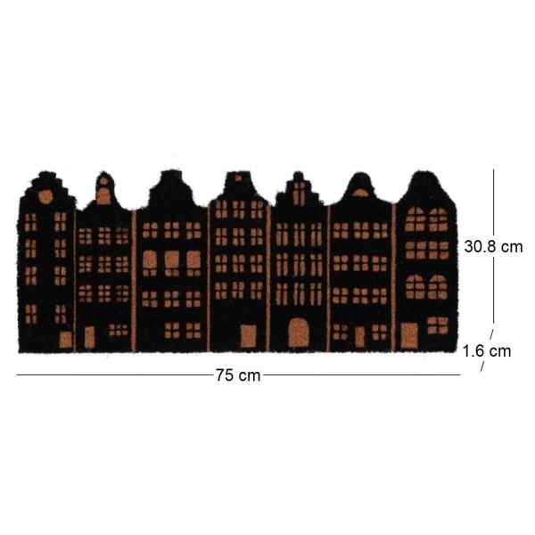 Paillasson fibres de coco maisons de canal 75 x 30 cm - 7,02