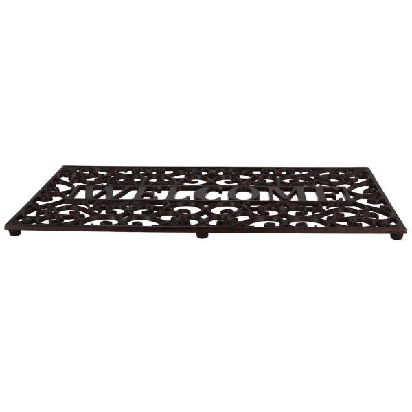 Paillasson en fonte rectangulaire Welcome - BEST FOR BOOTS