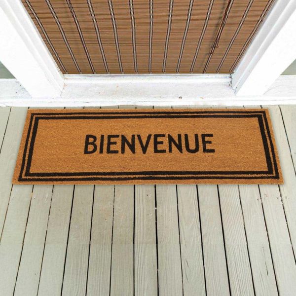 Paillasson grande taille en coco 120 x 40 cm - 5