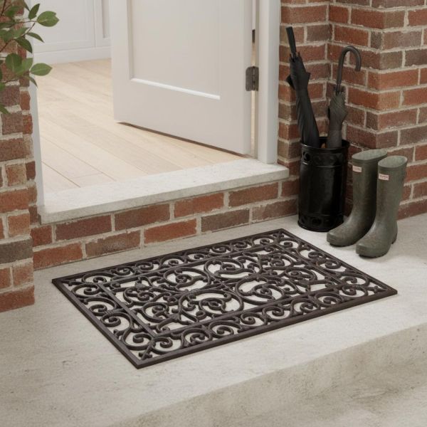 Paillasson de jardin en fonte - AUBRY GASPARD