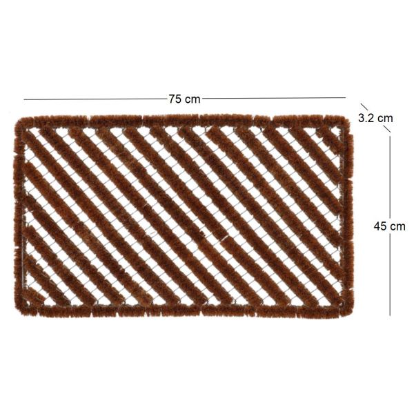 Paillasson spirale en fibres de coco - 5