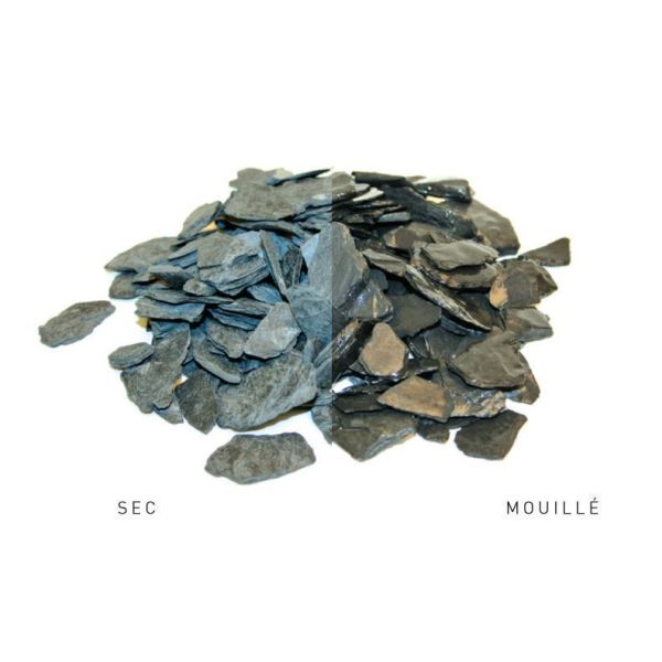 Paillis d'ardoises bleu noir - 132,05