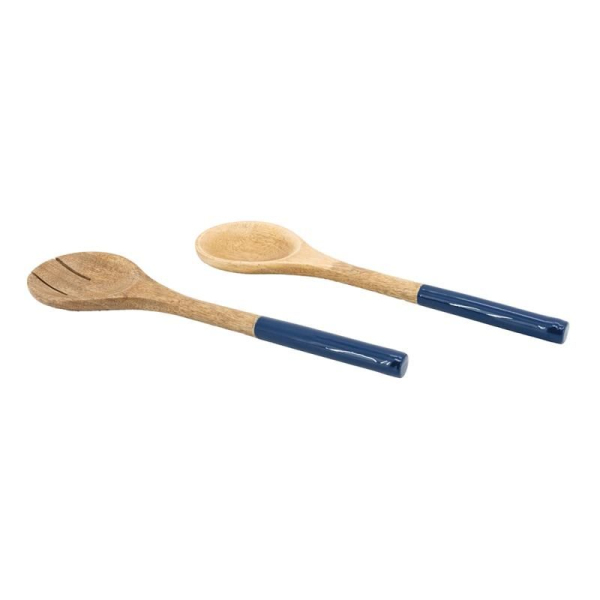 Paire de couverts à salade en manguier