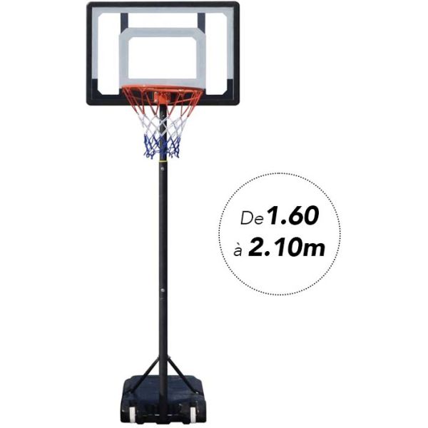 Panier de basket 1.60 m à 2.10 mTraining - JGF-0361