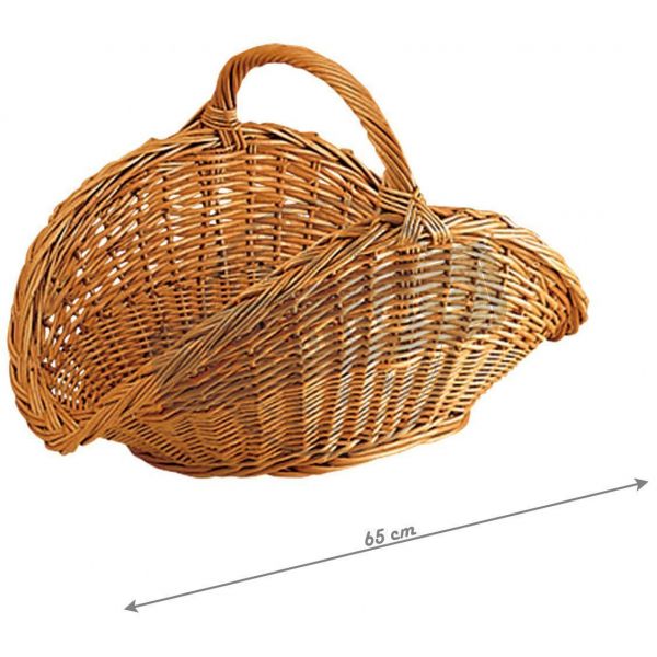 Panier à bûches en osier - AUBRY GASPARD