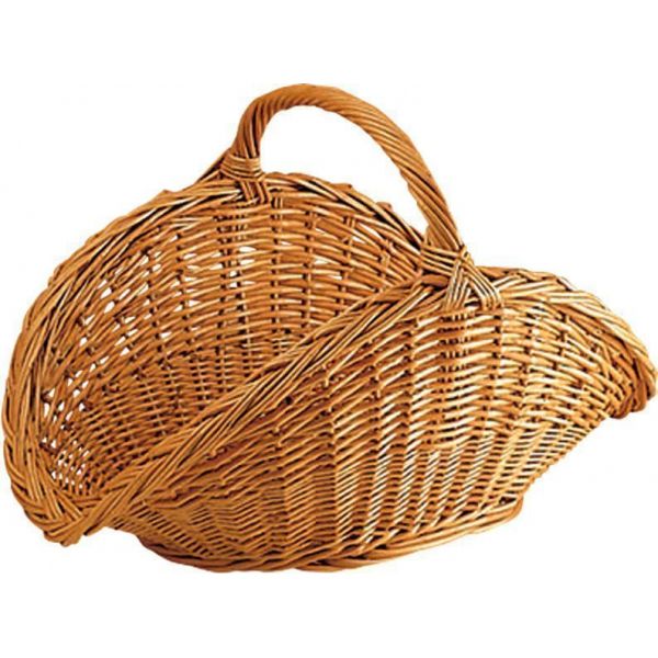 Panier à bûches en osier