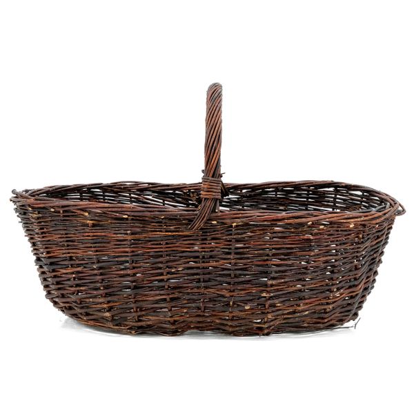 Panier à champignons en osier brut - 5