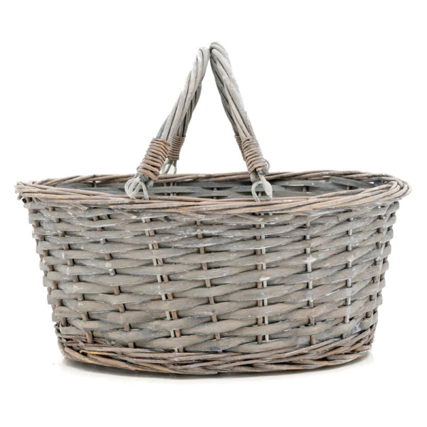 Panier en éclisse grise - 9,90