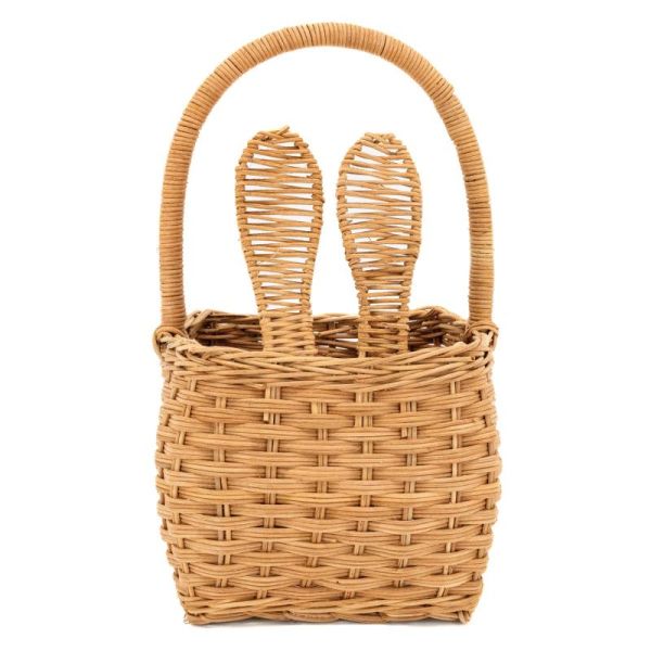 Panier lapin enfant en rotin - AUB-7164