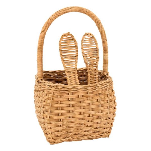 Panier lapin enfant en rotin