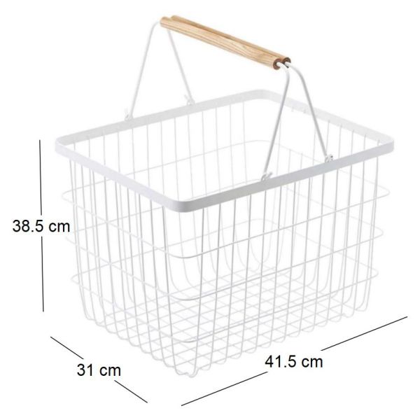 Panier à linge grillagé Laundry - 5