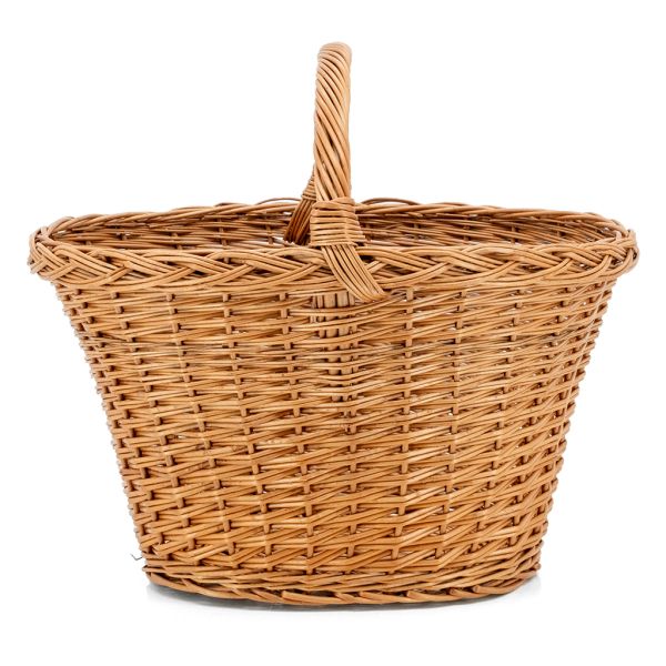 Panier de marché en osier buff - 24,90