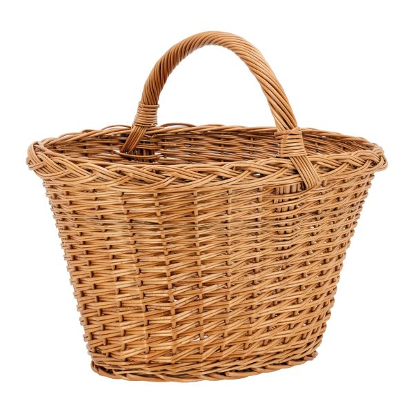 Panier de marché en osier buff - AUBRY GASPARD