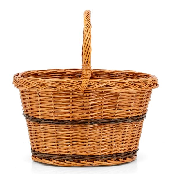 Panier de marché en osier buff - 24,90
