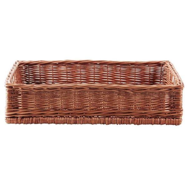 Panier ouvreuse cinéma en osier - 54,90