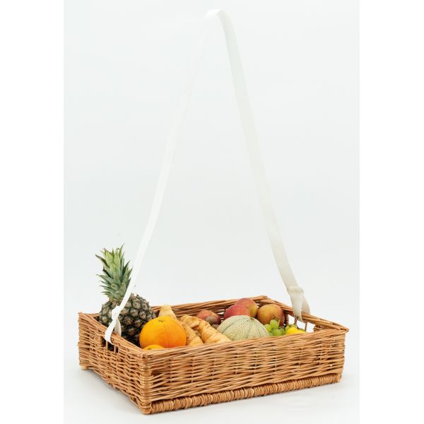 Panier ouvreuse cinéma en osier - AUB-4870