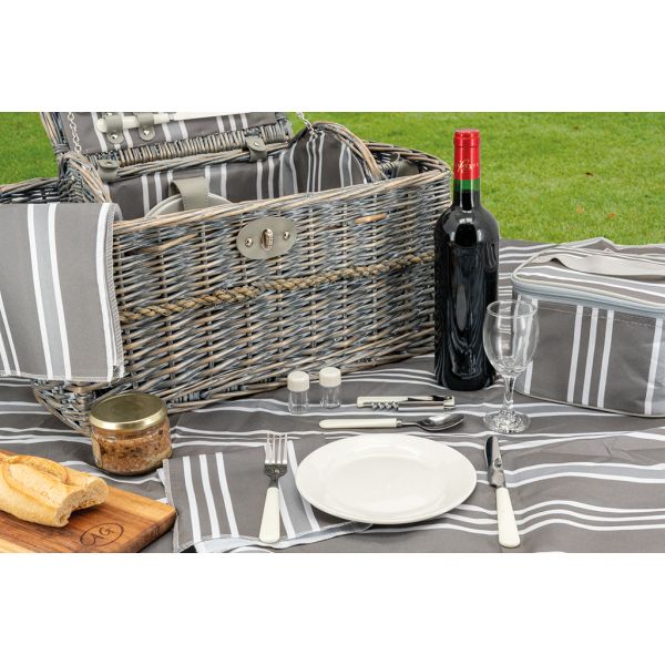 Panier pique-nique isotherme en osier - AUBRY GASPARD