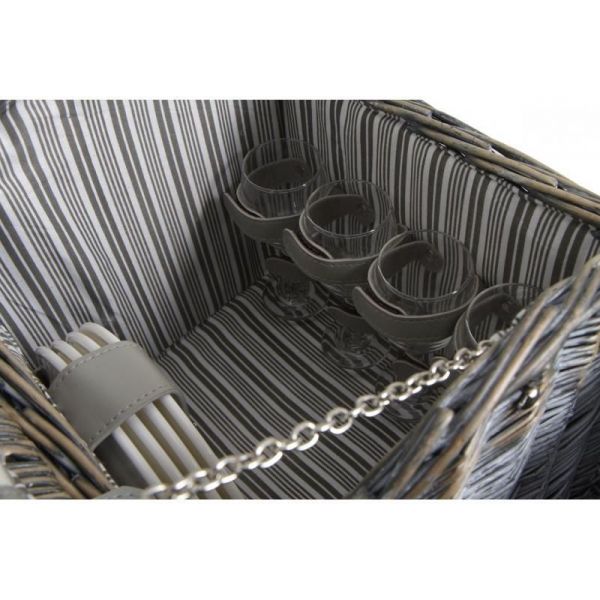 Panier pique-nique isotherme en osier - 205