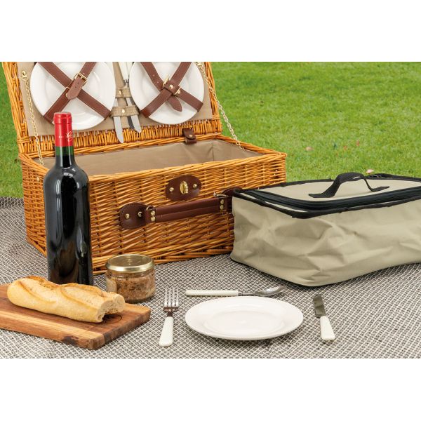 Panier pique-nique isotherme 4 personnes Square - AUBRY GASPARD