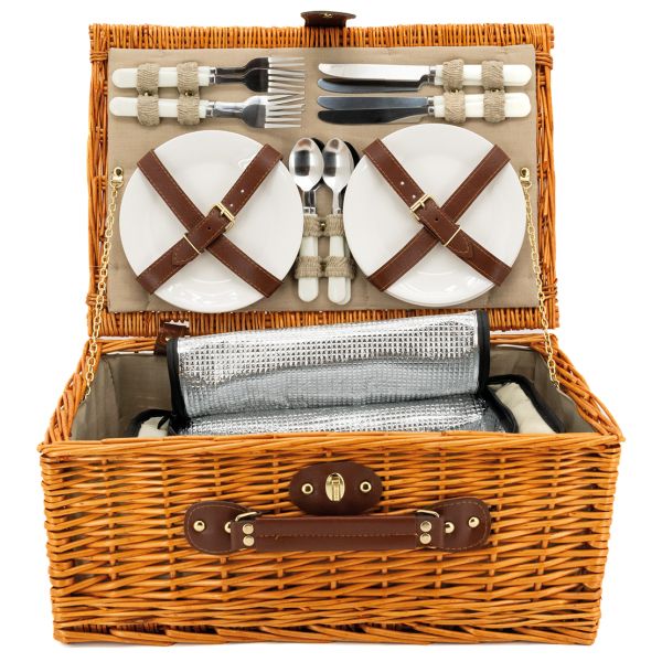 Panier pique-nique isotherme 4 personnes Square - AUB-0146