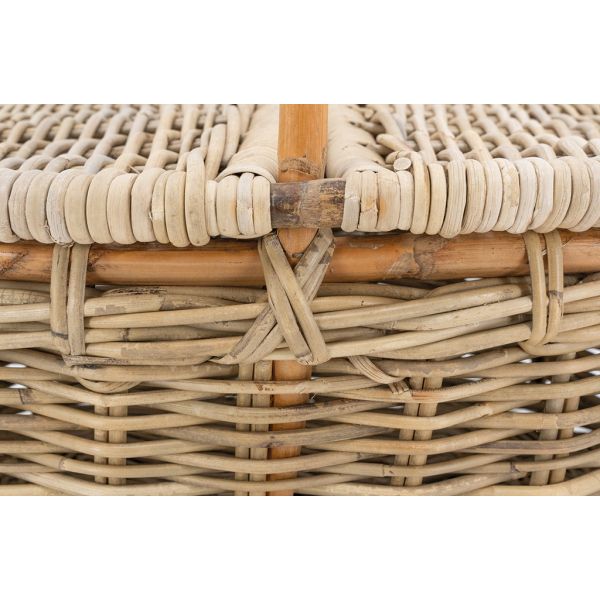 Panier pique-nique en poelet gris - 89,90