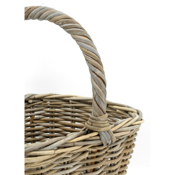 Panier en poelet gris - 39,90