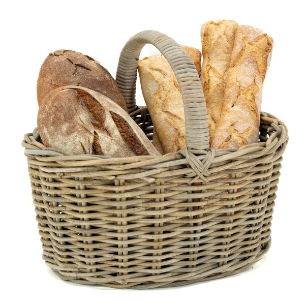 Panier en poelet gris - AUBRY GASPARD