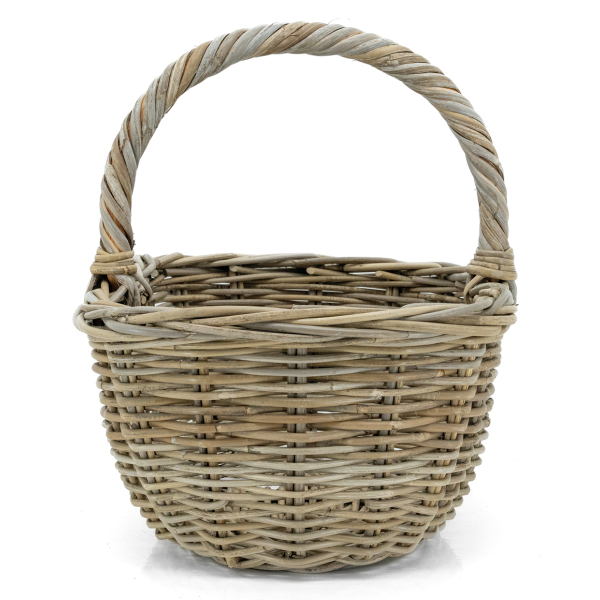 Panier en poelet gris - 6