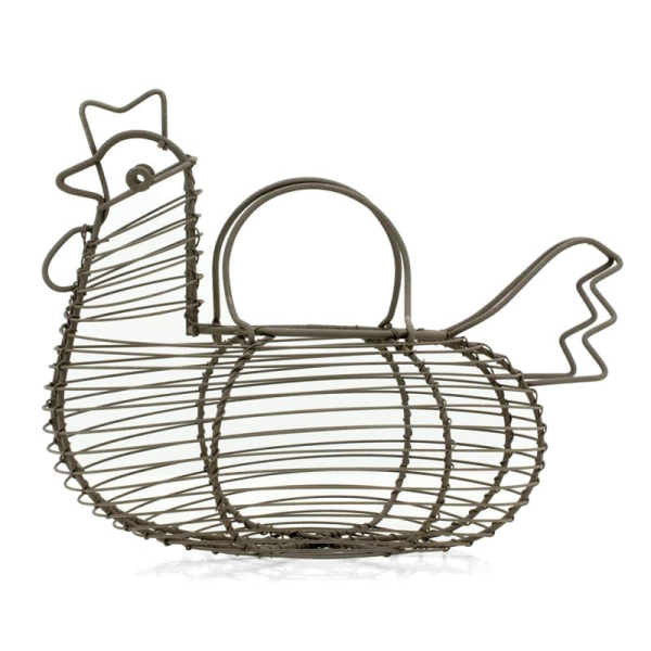 Panier poule en métal - AUB-7243