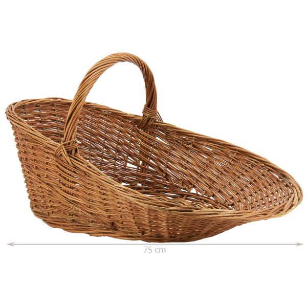 Panier de présentation osier buff - 34,90