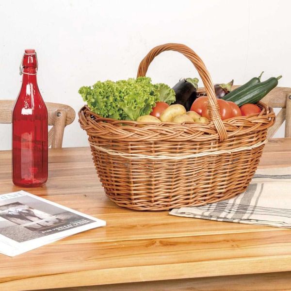 Panier à provisions en osier Lucette - AUBRY GASPARD