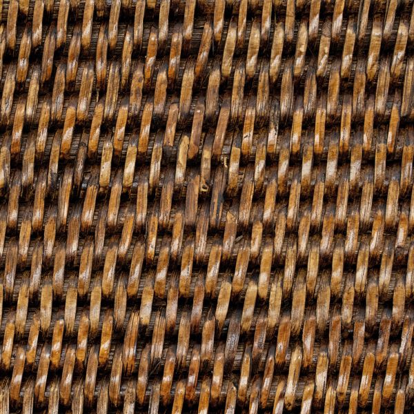 Panier de rangement en rotin antique - AUB-1149