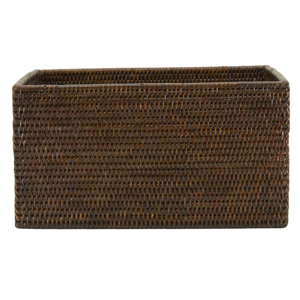 Panier de rangement rotin antique - 6