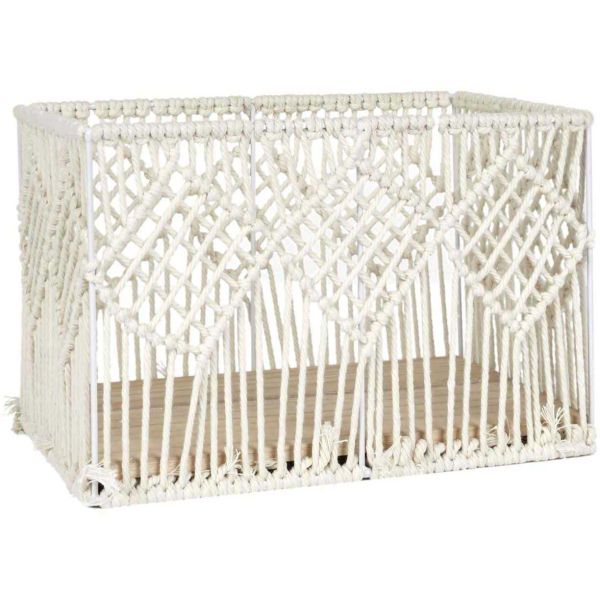 Panier rectangulaire gigogne Boho (Lot de 3) - CMP-5295