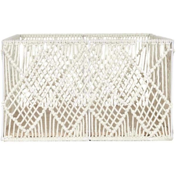 Panier rectangulaire gigogne Boho (Lot de 3) - 5