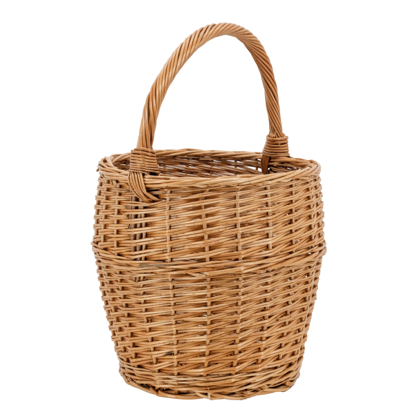 Panier rond en osier buff 30 cm - AUBRY GASPARD